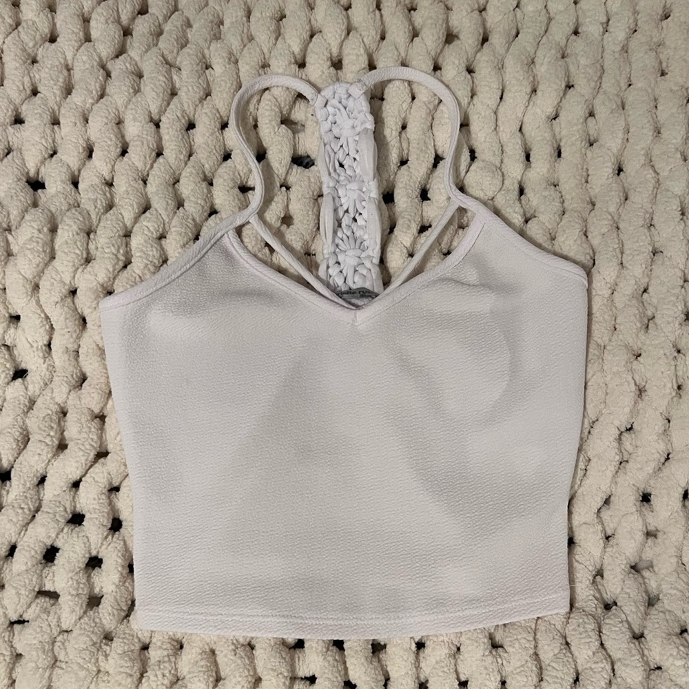 Charlotte Russe Lace Back Cami Top